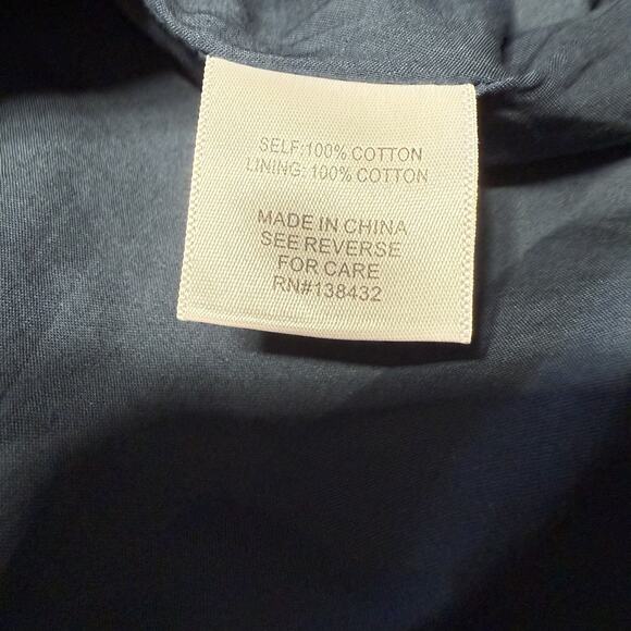 ModCloth Dress Womens L Geometric Cotton Back Zip Fit n Flare Lined - Picture 4 of 12